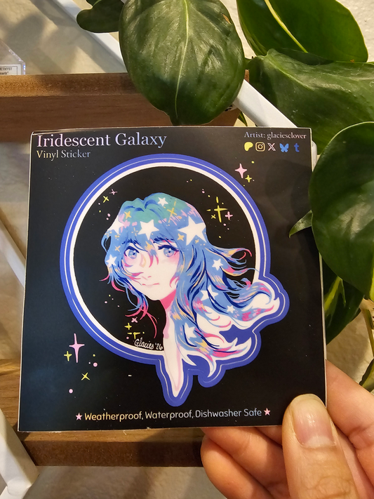 Iridescent Galaxy | Sticker
